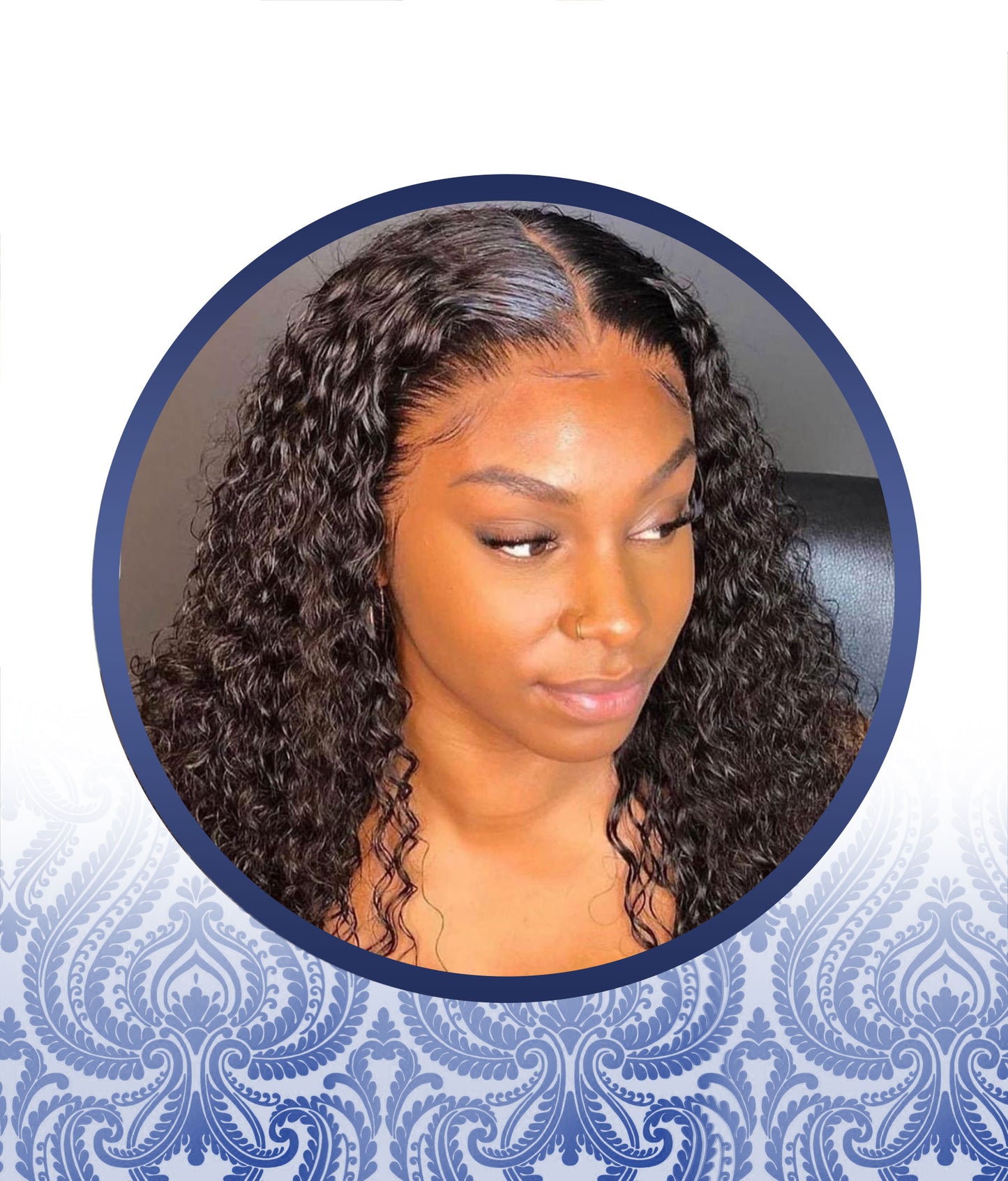 16" 3-Way Super Italian Curl Wig