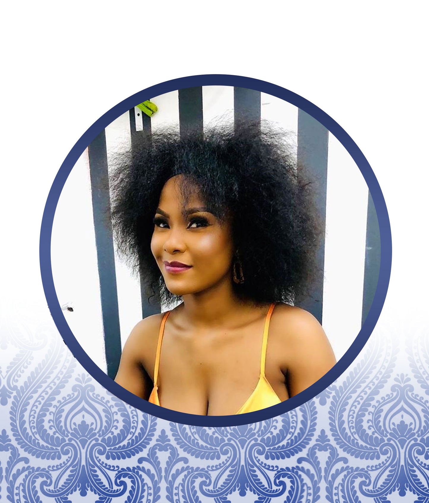 Natural Afro Glueless Wig