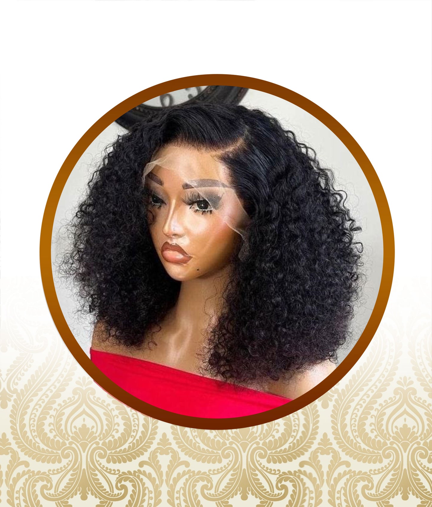 16 Double Drawn Cambodian Curls 13x4 Lace Frontal Unit
