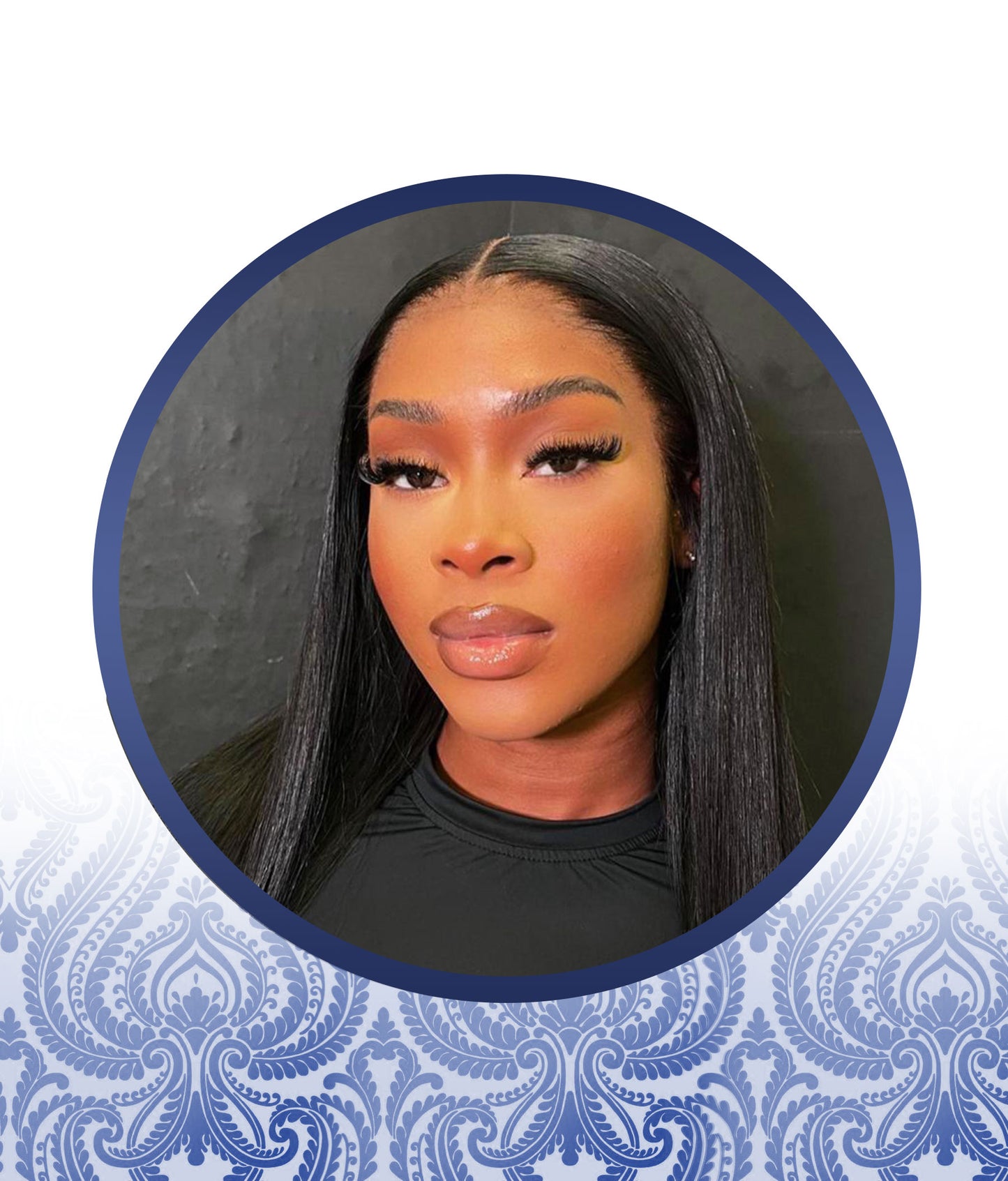 20" Straight Lace Frontal Wig