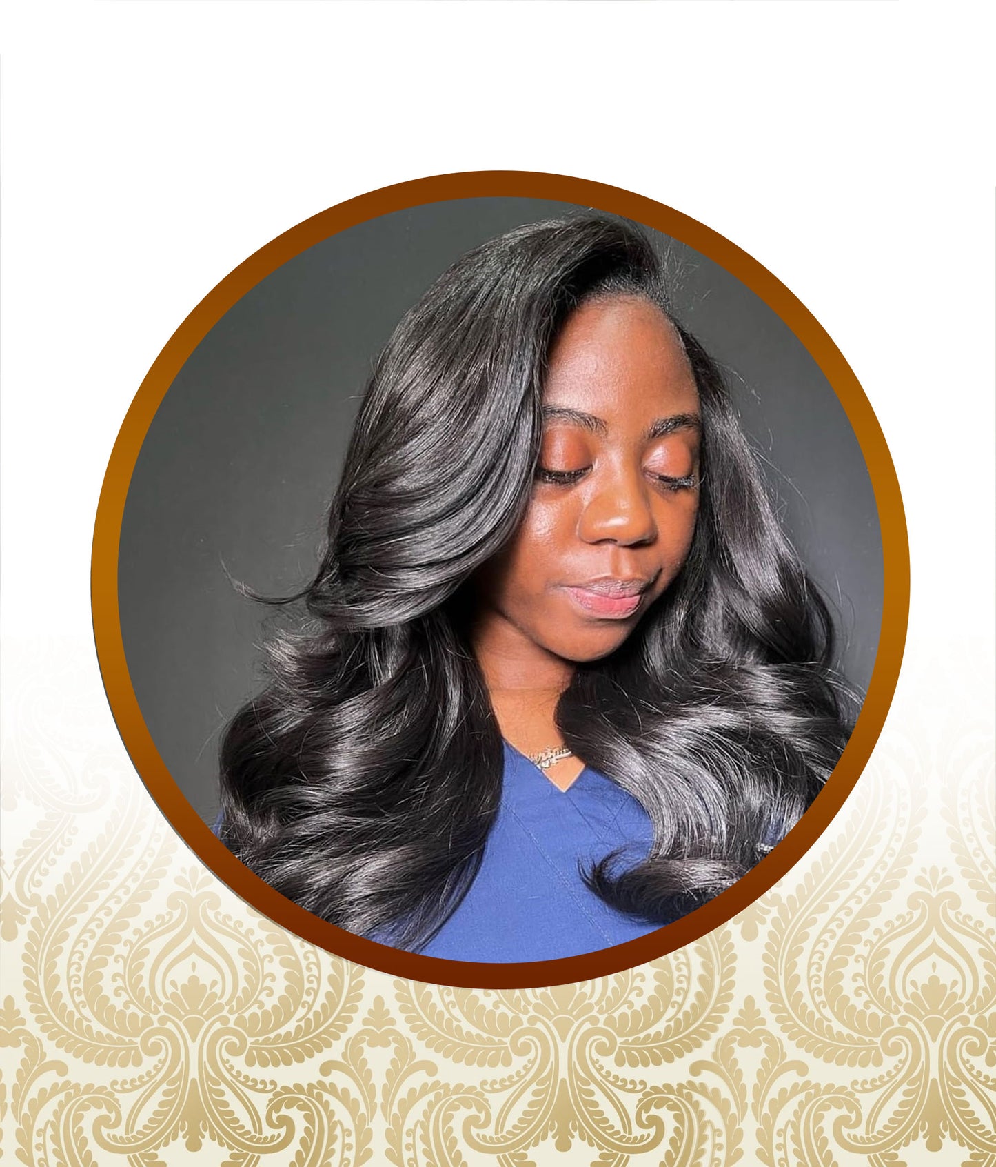 24 Inch BodyWave Glueless Lace Frontal Double-Drawn Unit