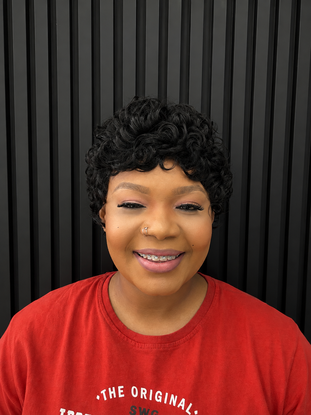 CURLY WEAR & GO PIXIE WIG