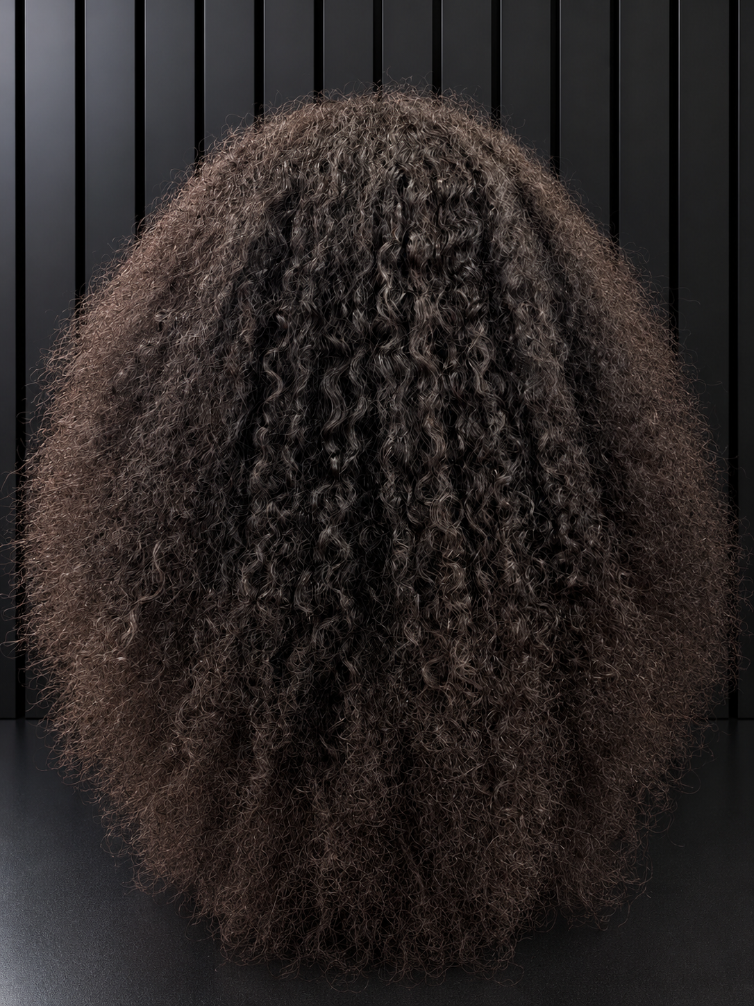 22" 300% Density Volumcious Double Drawn Jerry Curl Lace Frontal Peruca