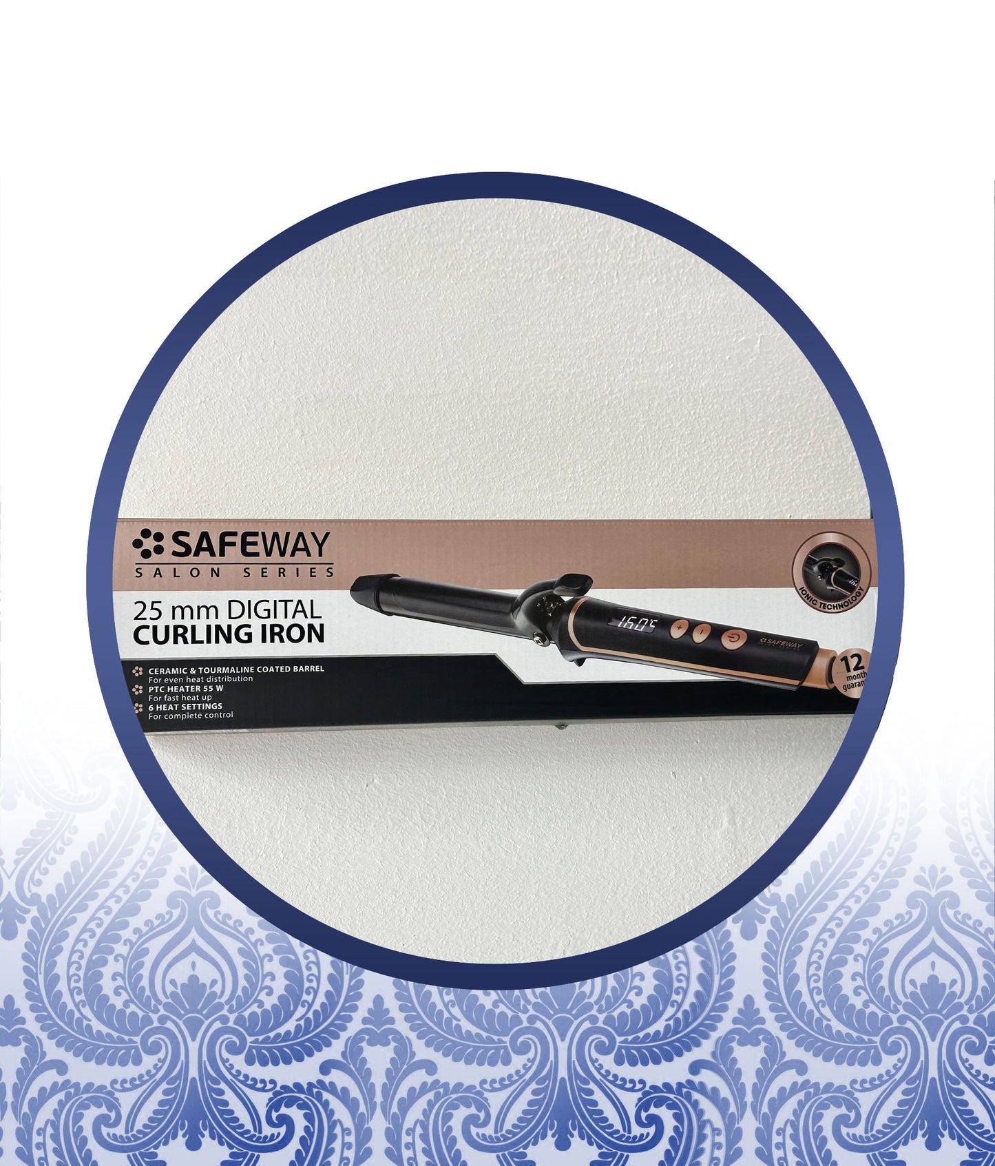 Safeway 25mm Digital Curling Iron