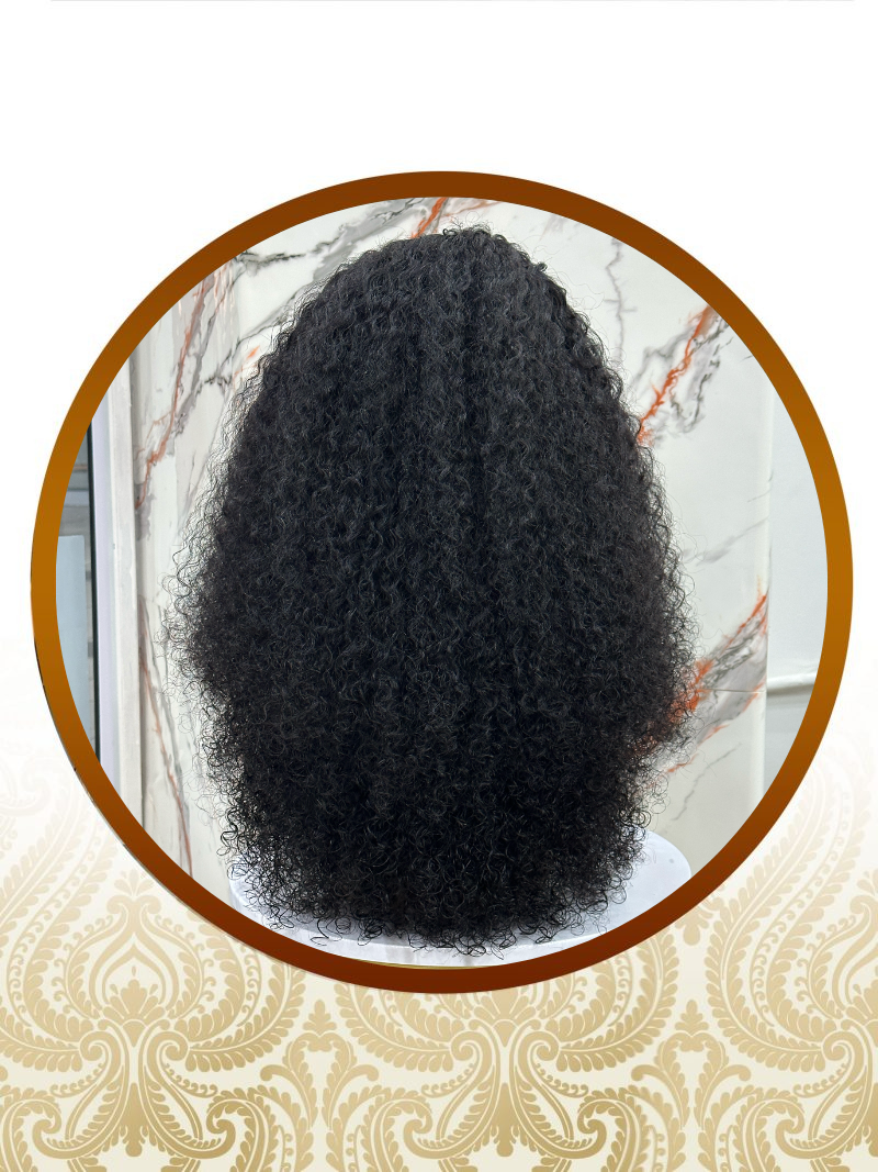 20" Cool Curls 5x5 Double Drawn Glueless Lace Unit