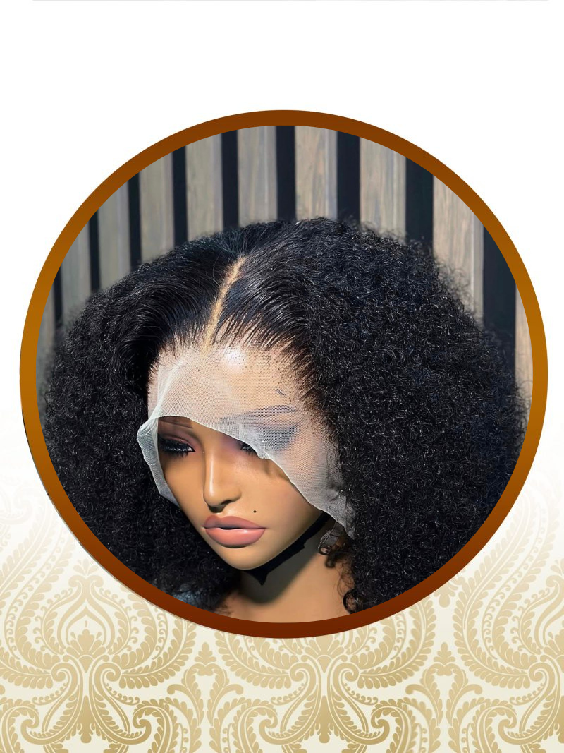 Double Drawn 13x4 Extra Full Luxury PERUCA Curl Unit