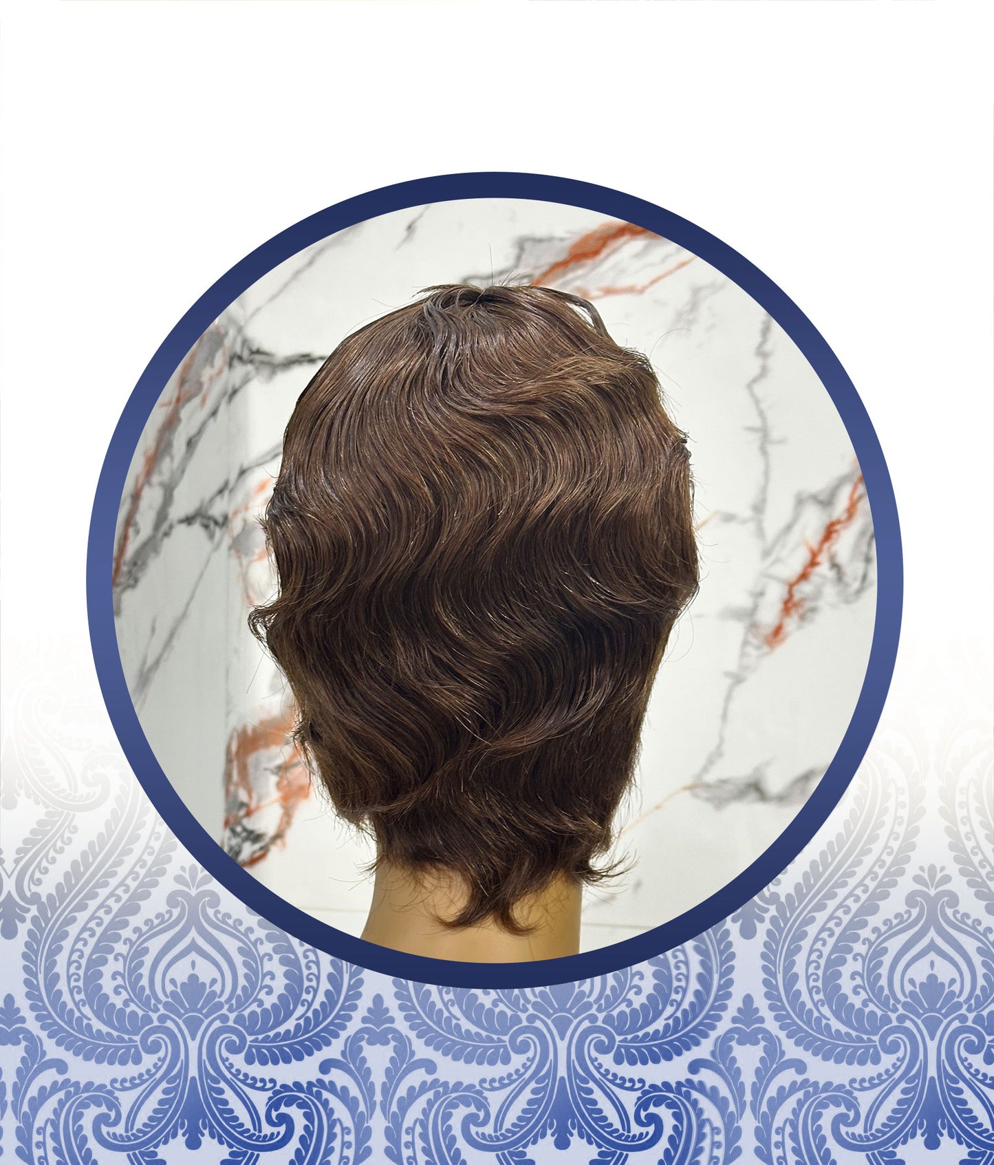 Colour 4 Lace Finger Wave Wig