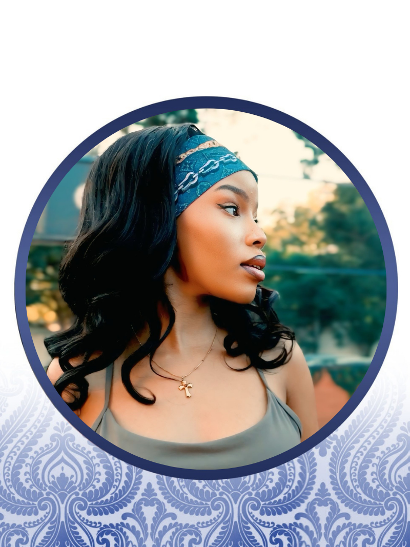 18" Bodywave Peruca Glueless Headband Wig + styling scarf
