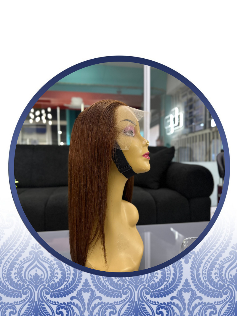 20" Glueless Chocolate brown unit