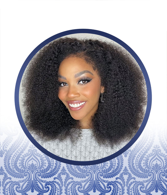 Kinky Curl Full Lace Frontal  Wig