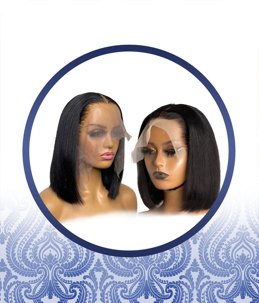 Frontal 15 Straight Wig Combo1