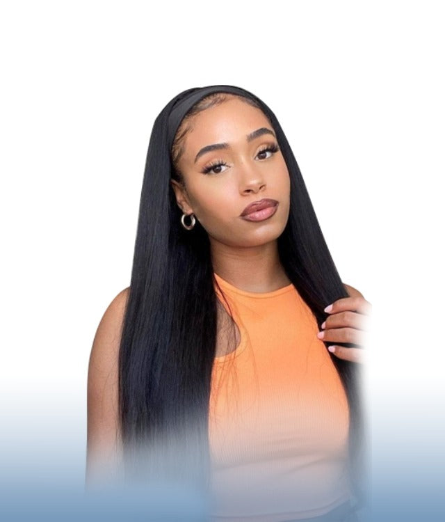 Straight Headband Wig