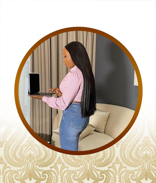 20″ Vietnamese Straight wig style
