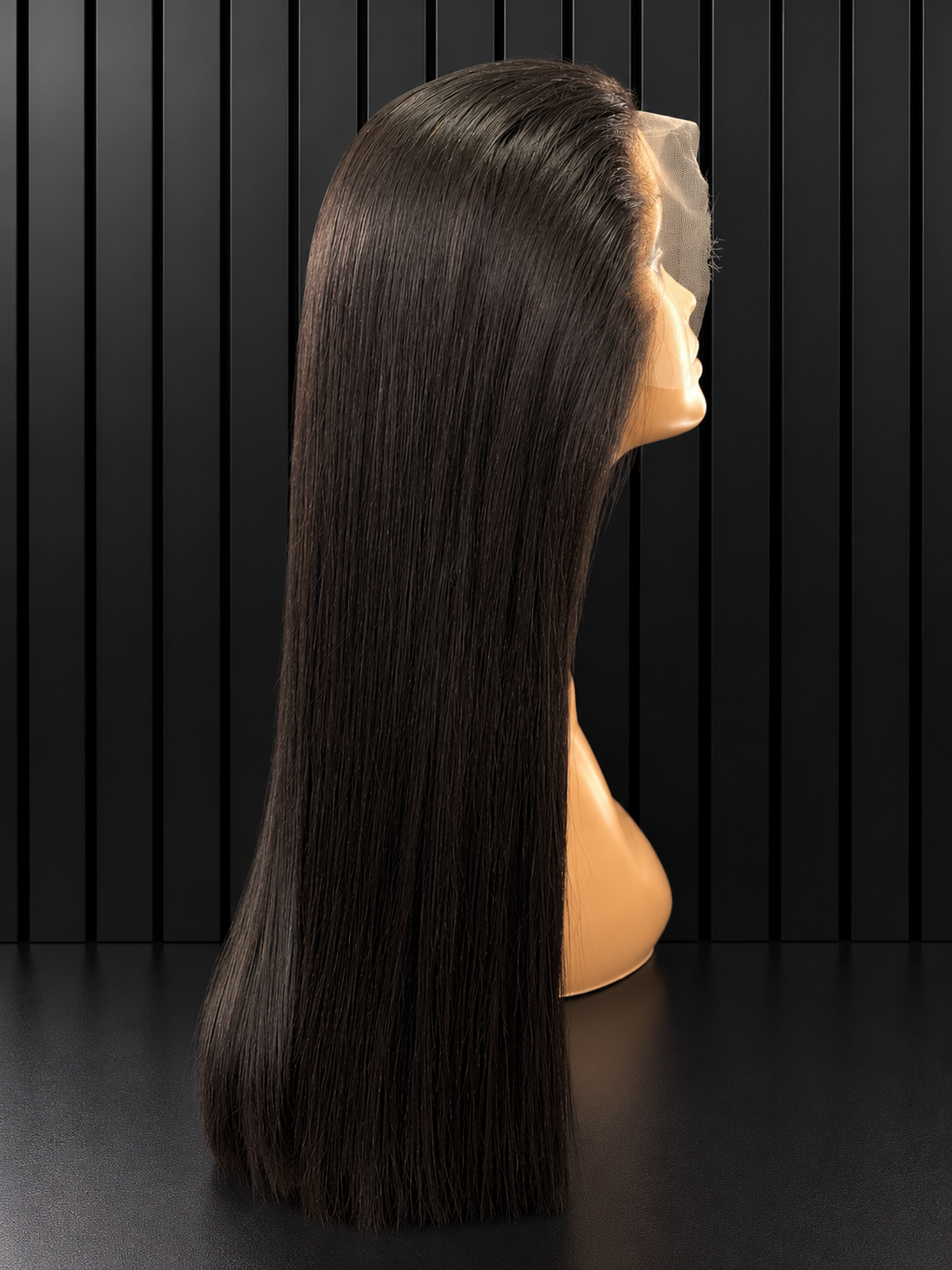 24-Inch Raw Donor Vietnamese HD Lace Frontal Peruca