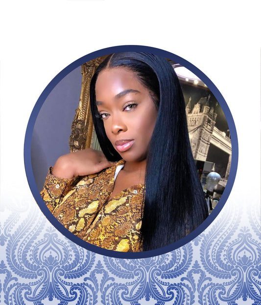 26" Malaysian 4x4  Straight Lace Wig