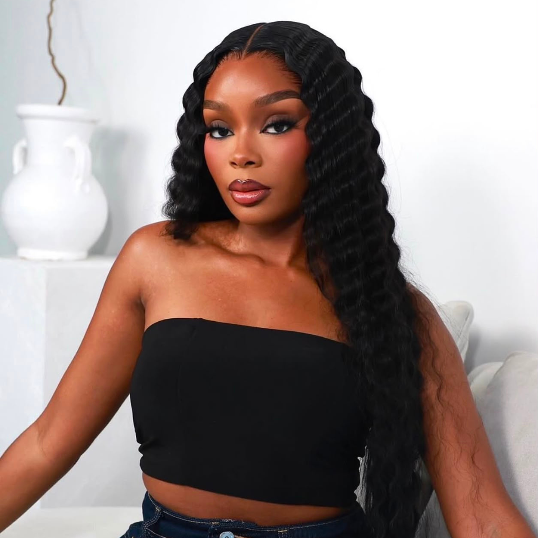 30" 5x5 Malaysian Deepwave Wig
