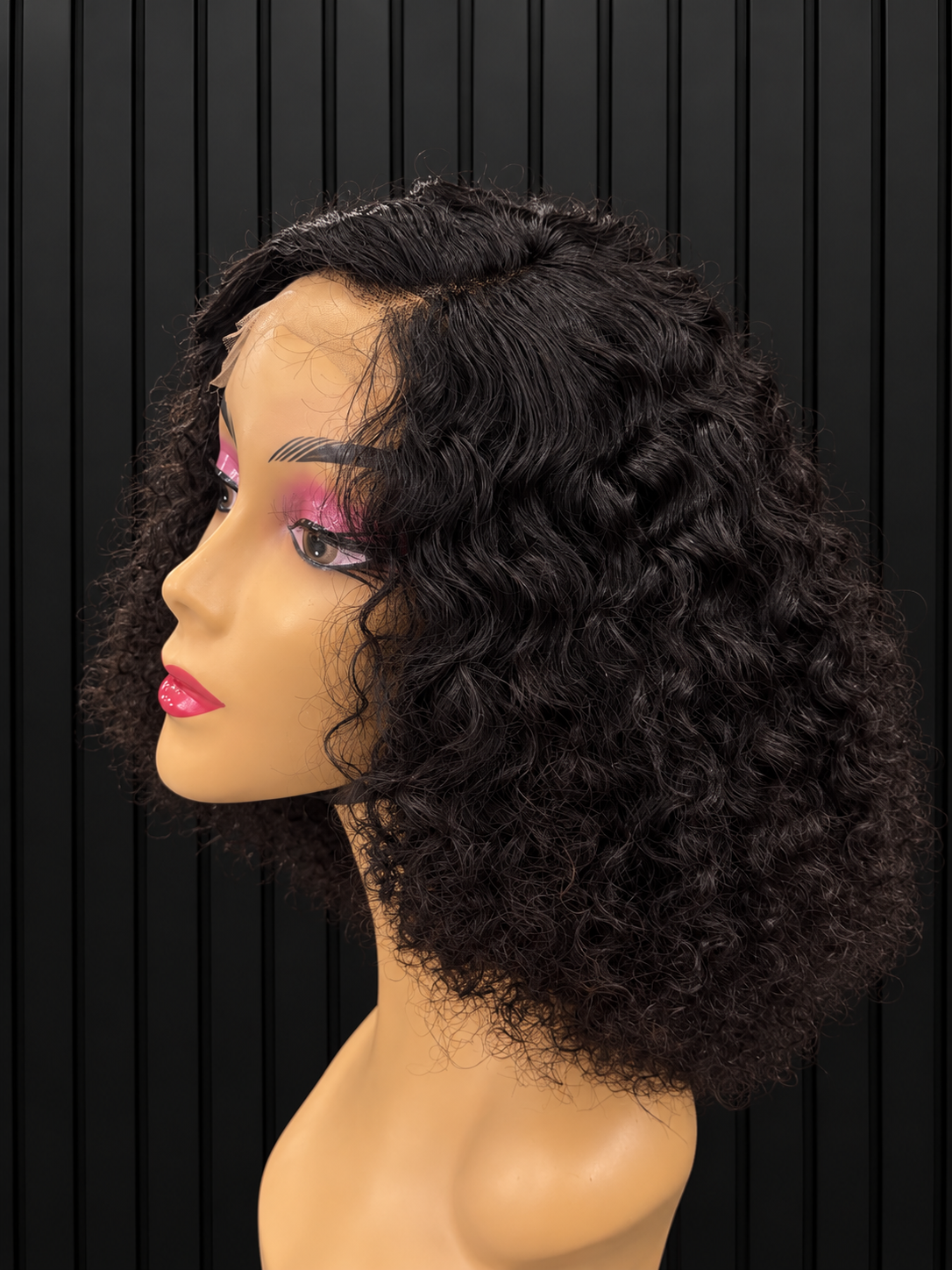 12” 5x5 GLUE-LESS WEAR AND GO MALAYSIAN DEEP CURL WIG