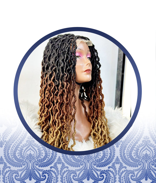 4x4 Faux Locs Wig