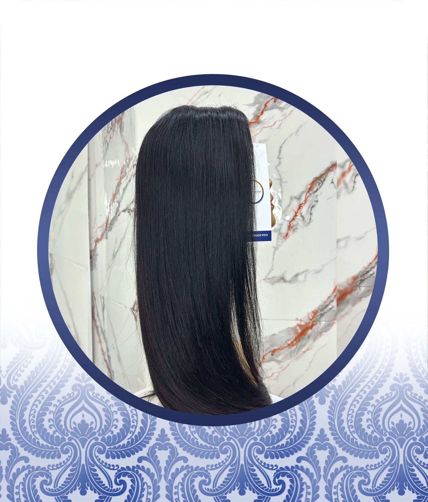 28" 4x4 Straight Peruvian Lace Wig