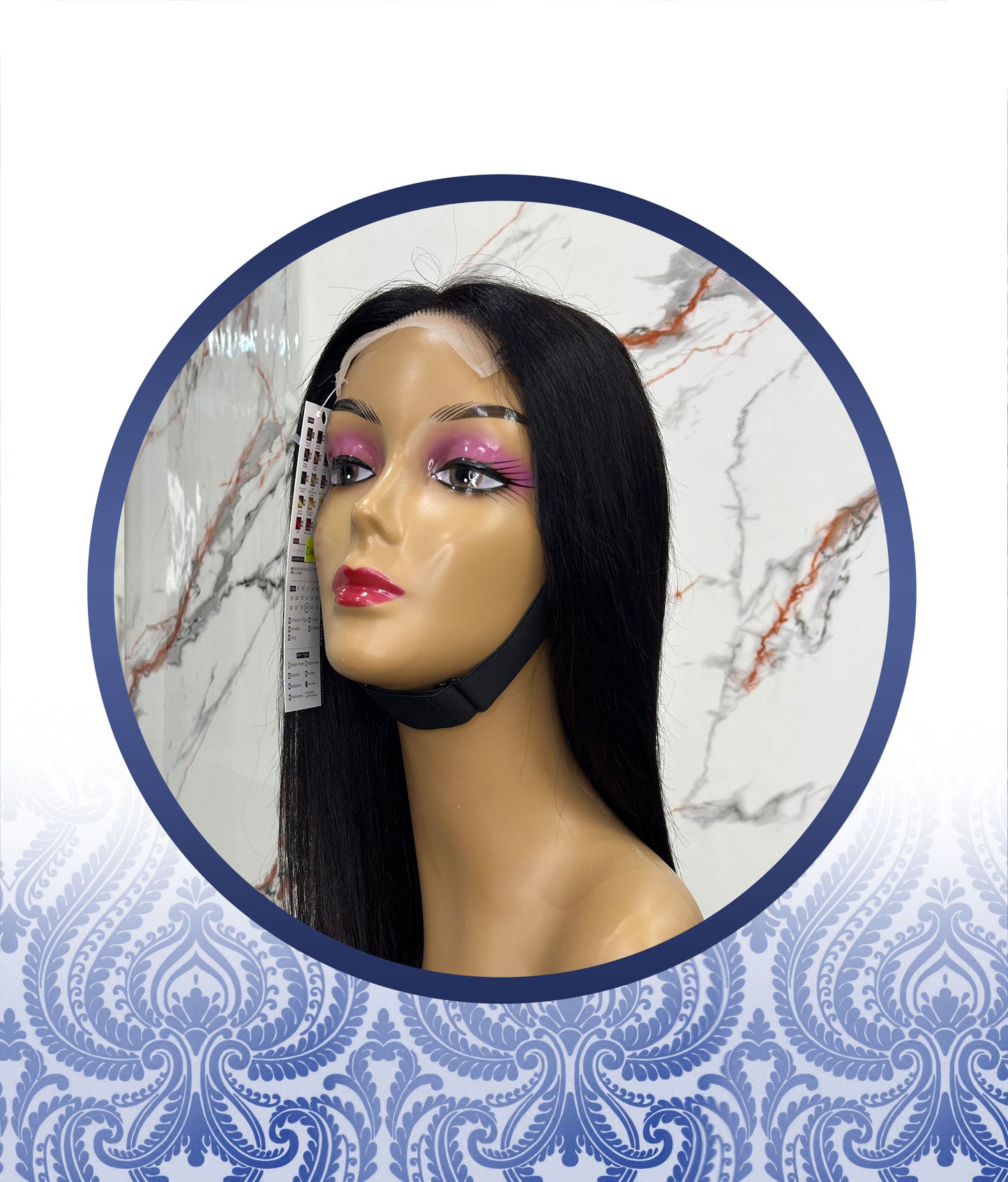 28" 4x4 Straight Peruvian Lace Wig
