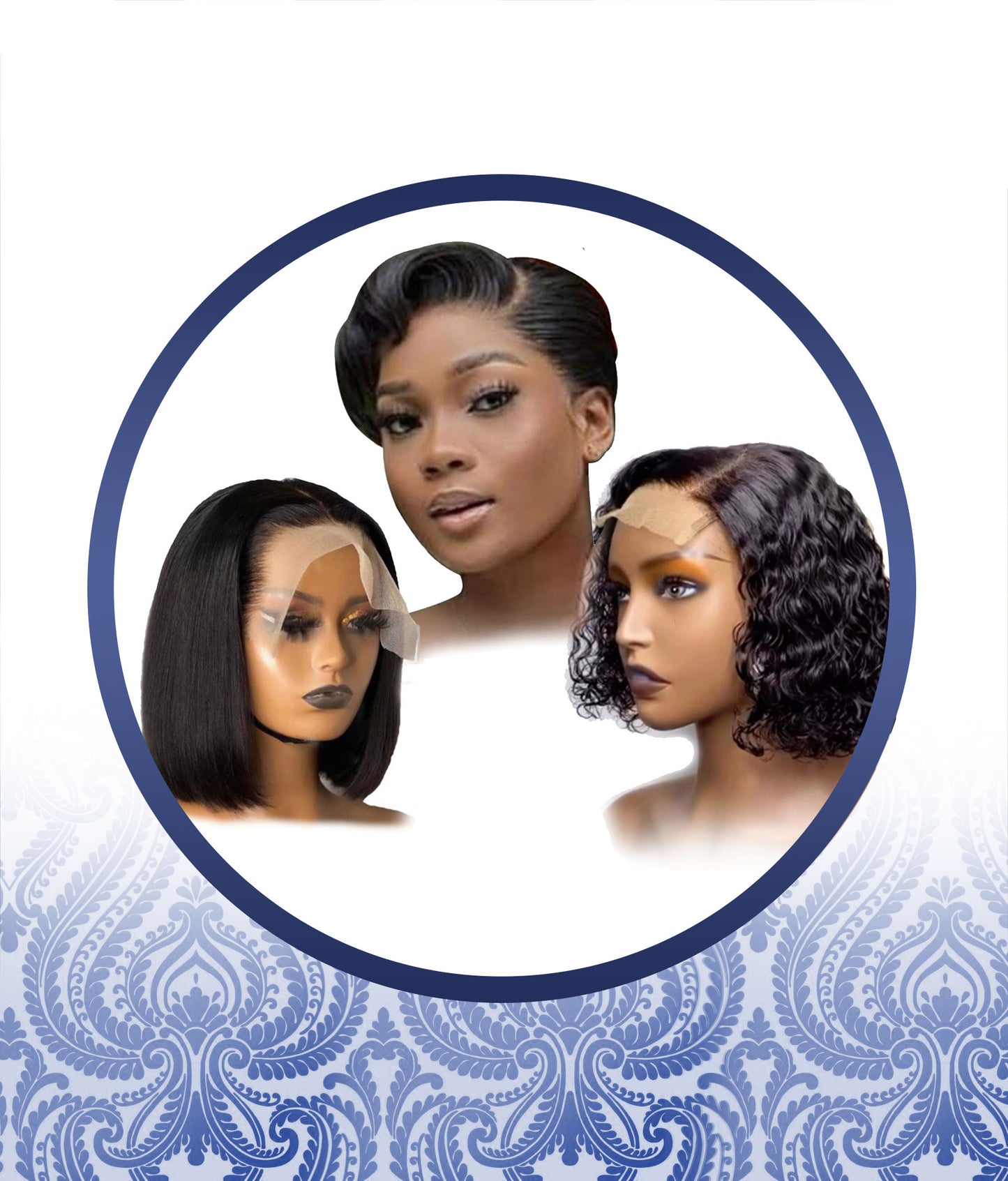 Frontal 5 Wig Combo