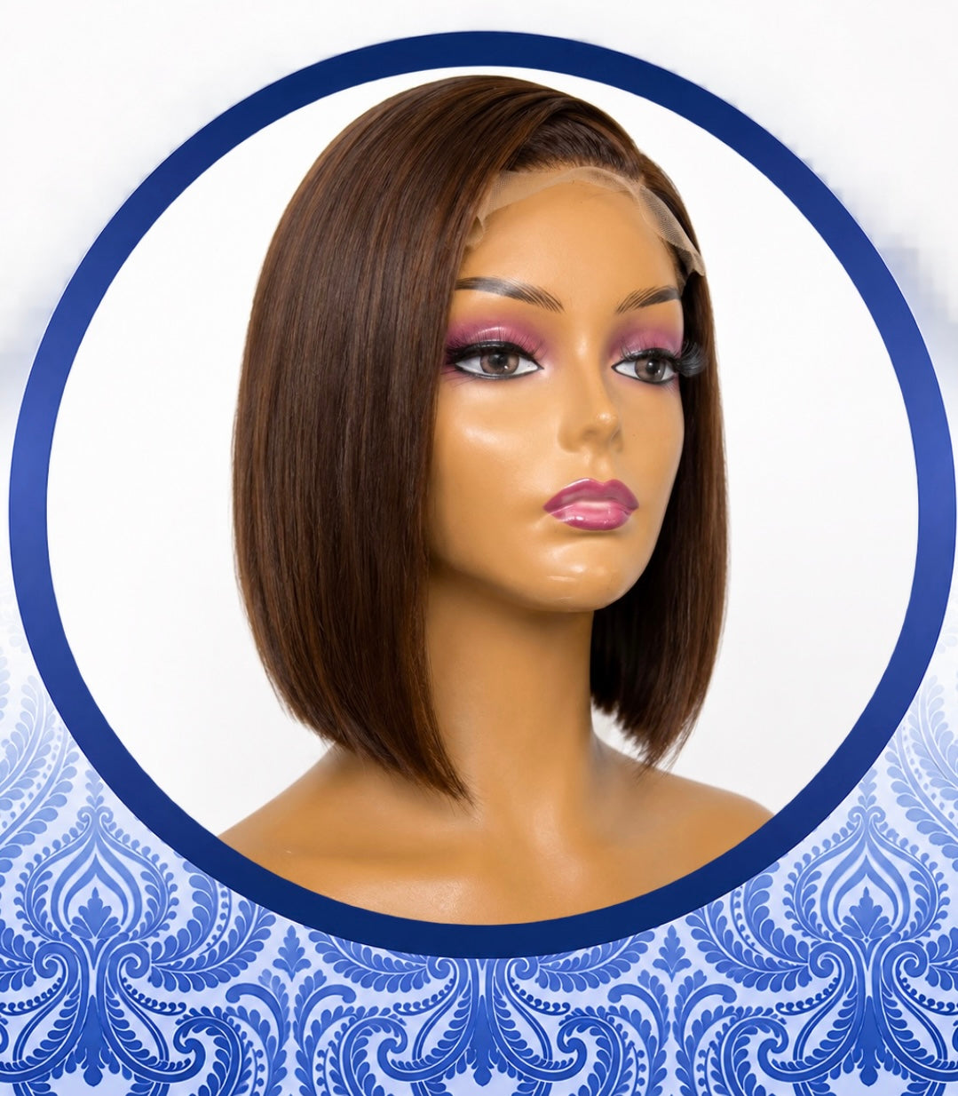 10” 4x4 wear-and-go color 4 bob wig
