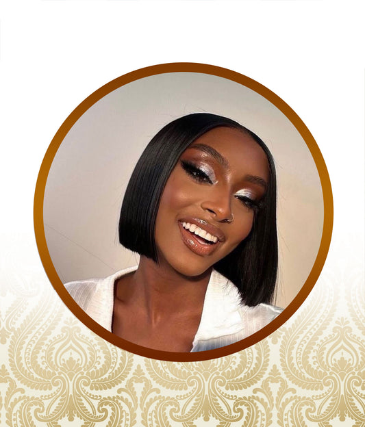 6″ Short Exotic Bob wig style