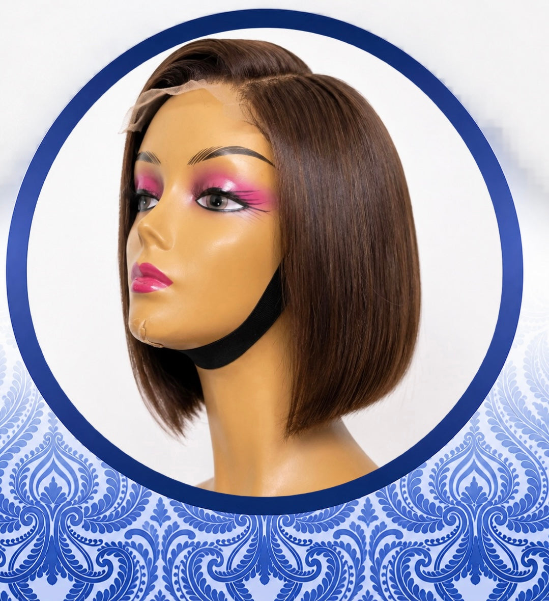 10” 4x4 wear-and-go color 4 bob wig