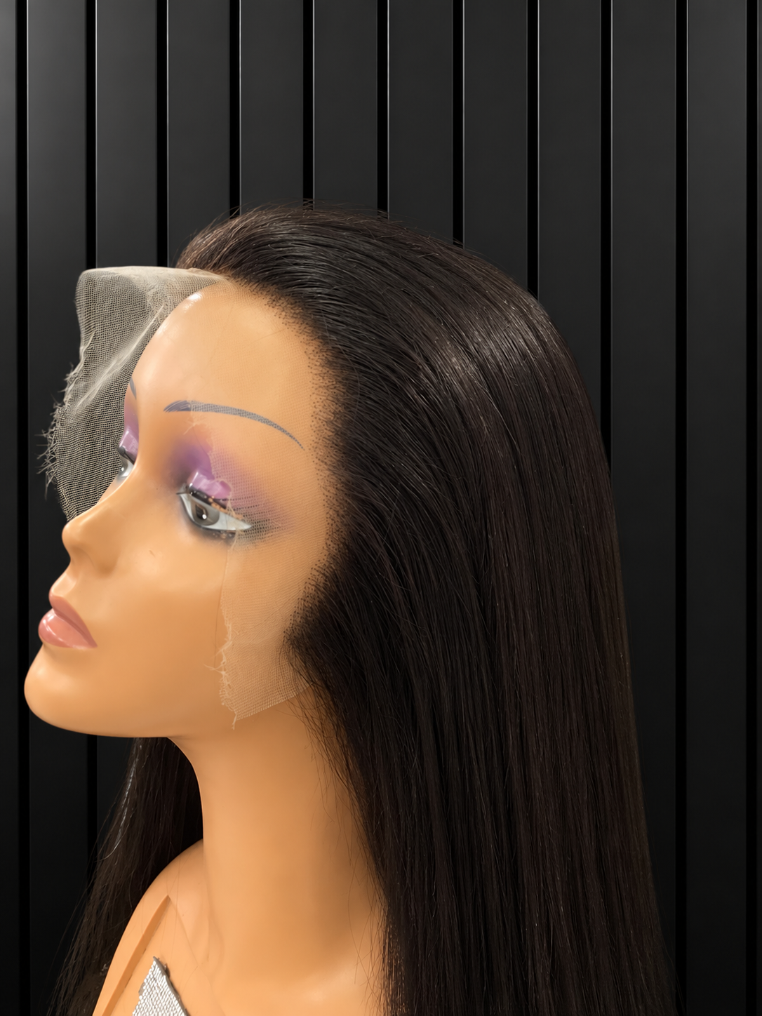 24-Inch Raw Donor Vietnamese HD Lace Frontal Peruca