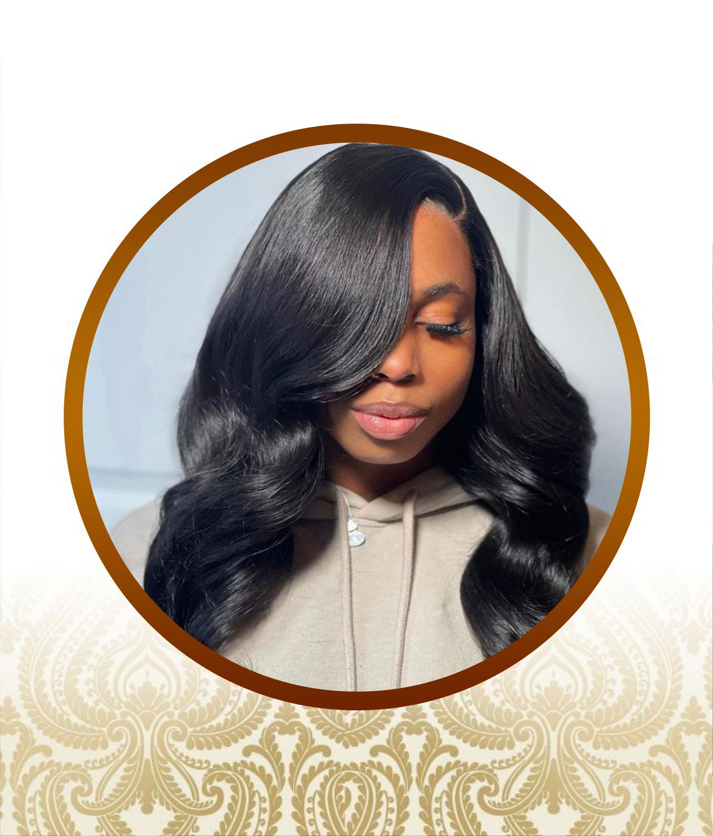 Exotic Remi Body Wave Single-Drawn Full Frontal Lace Unit