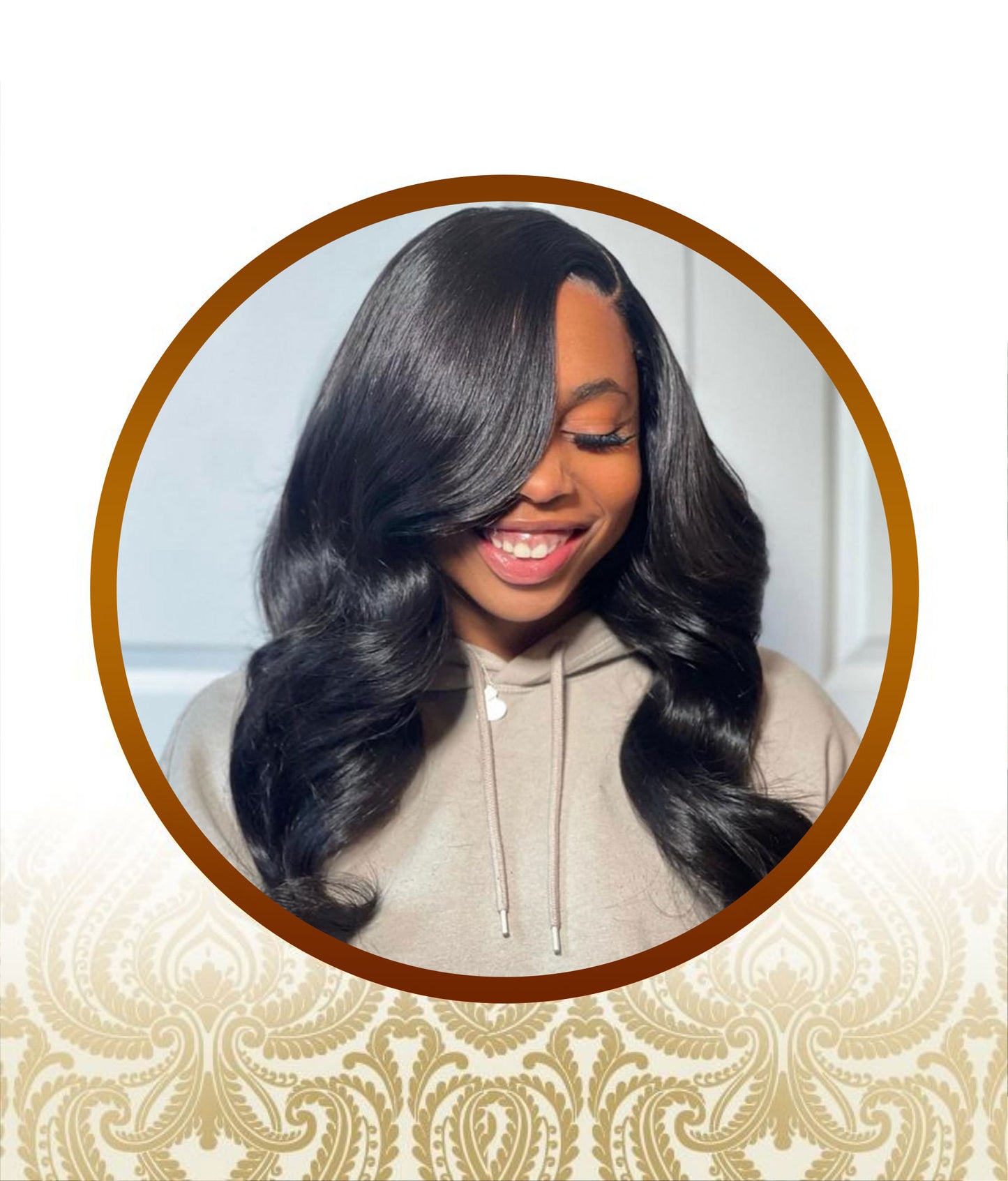Exotic Remi Body Wave Single-Drawn Full Frontal Lace Unit