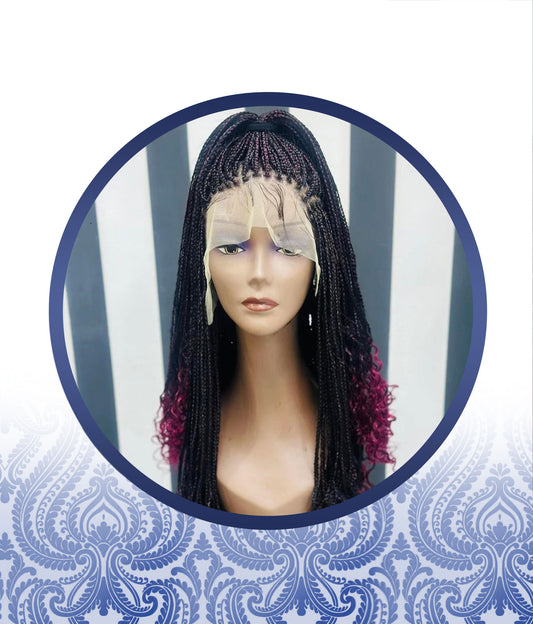 Braided Full Frontal Singles Wig