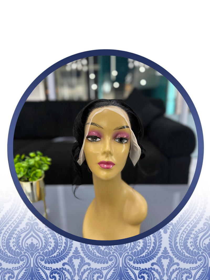 24" Bridal Straight Full Lace Frontal Wig