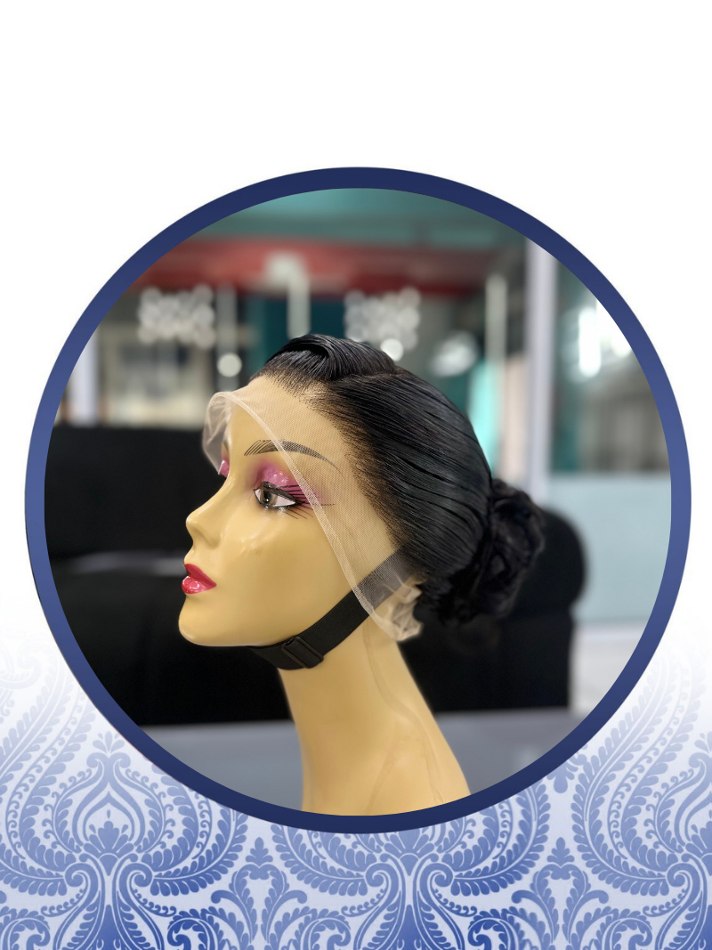 26" Bridal Straight 360 Wig + Glam Makeup
