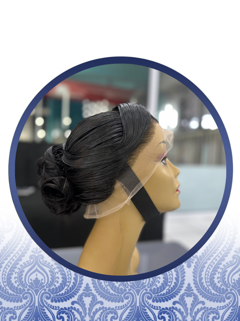 26" Bridal Straight 360 Wig + Glam Makeup