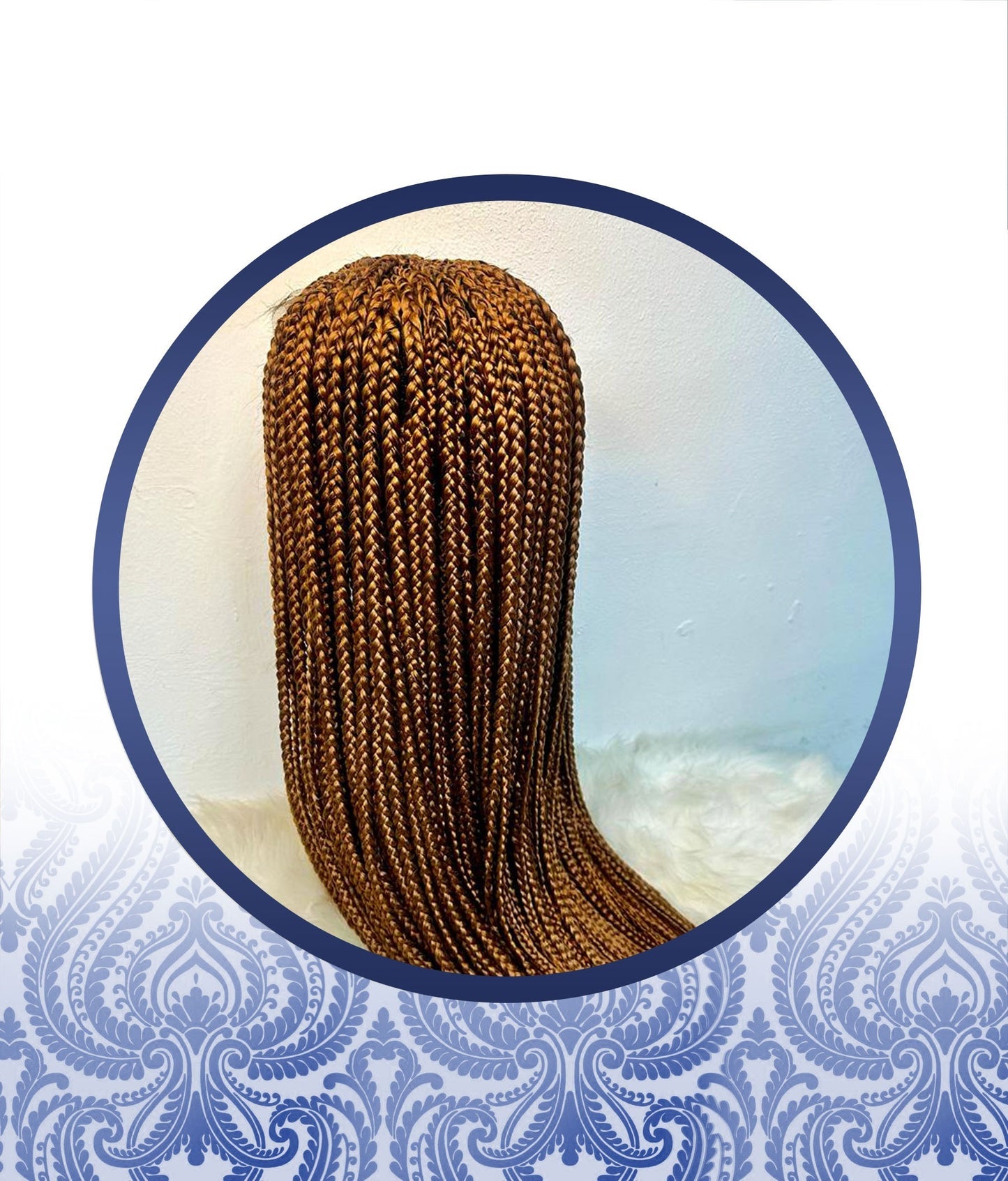 Customized 4x4 Braided Wig