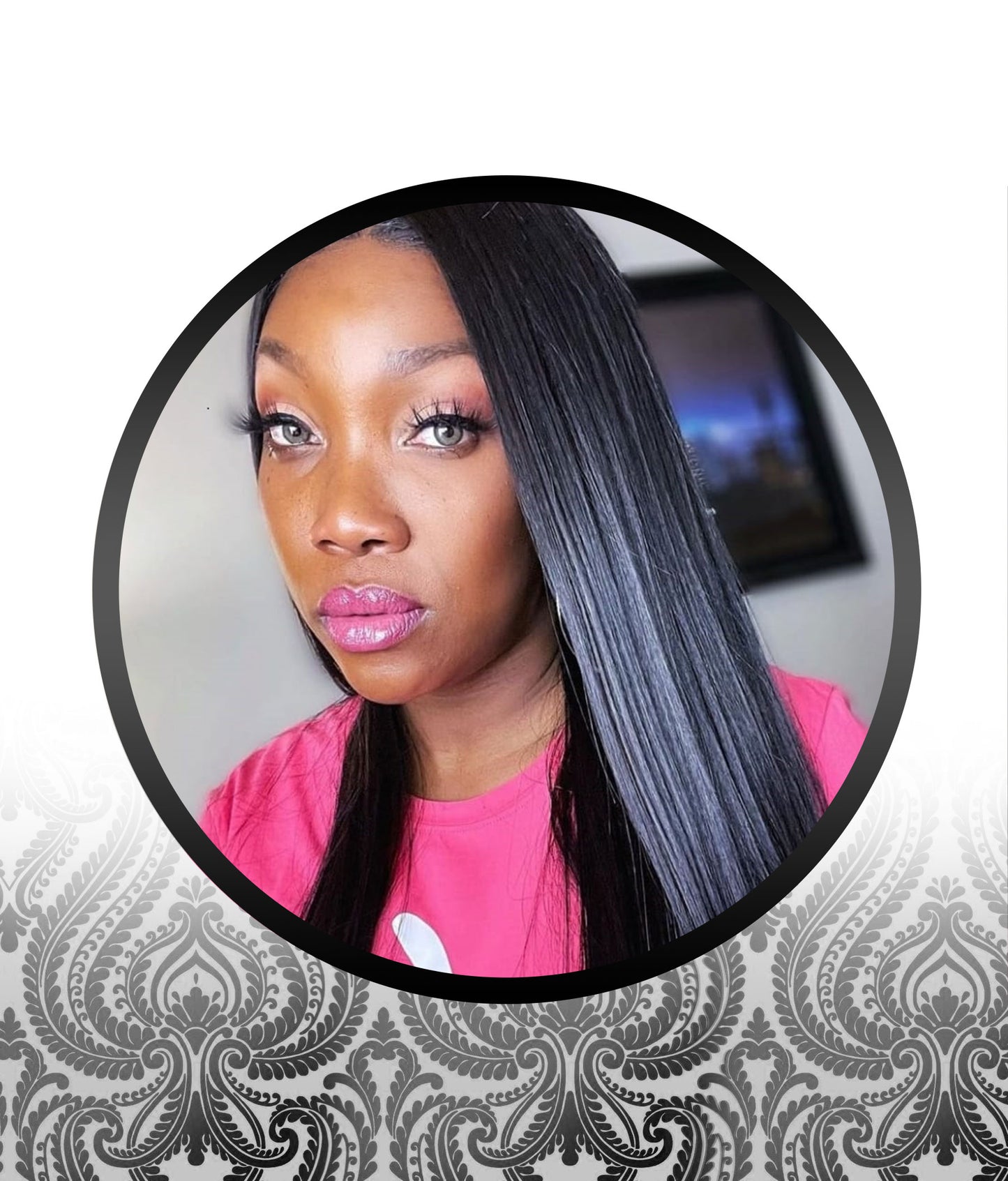 4X4 Straight Human HairBlend Wigs
