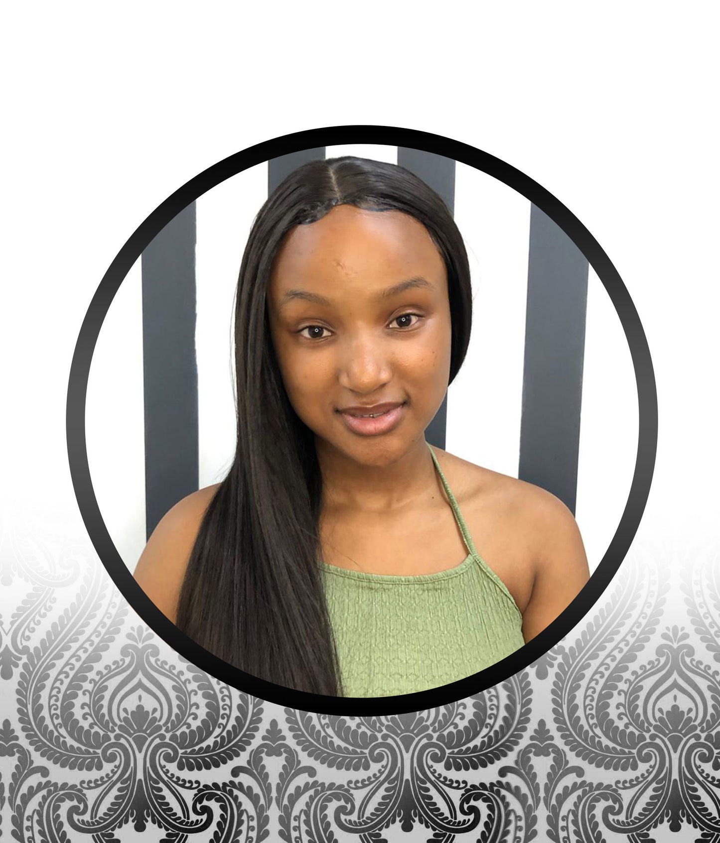 30" Human HairBlend Wig Combo