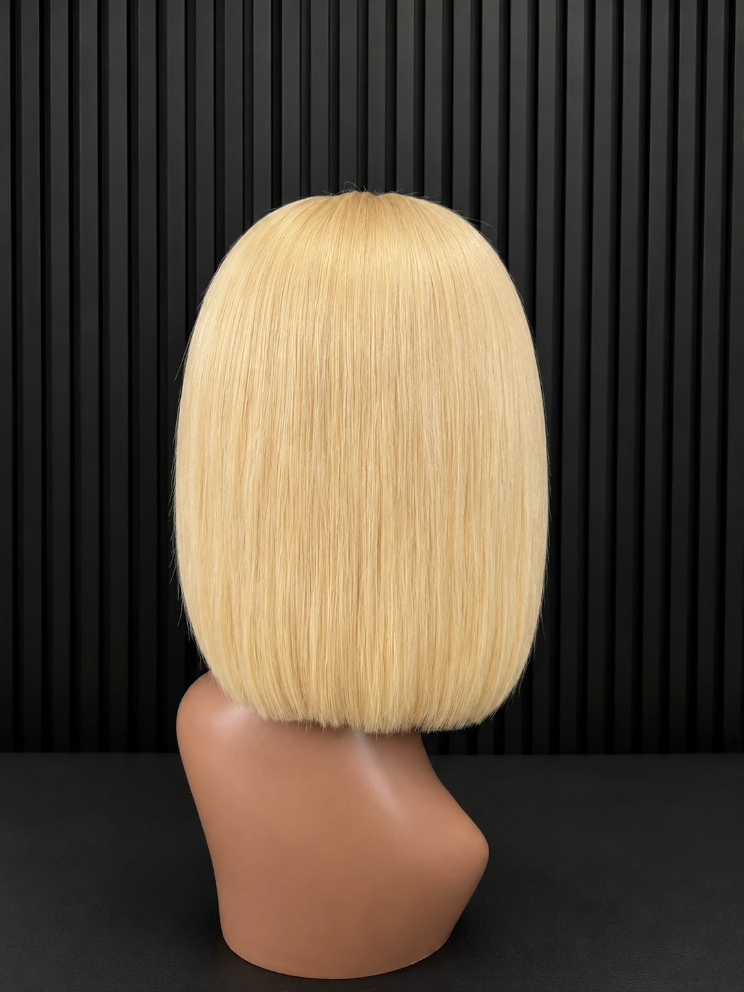 13x4 Platinum Blonde Raw Single Donor Peruca Bob 10"