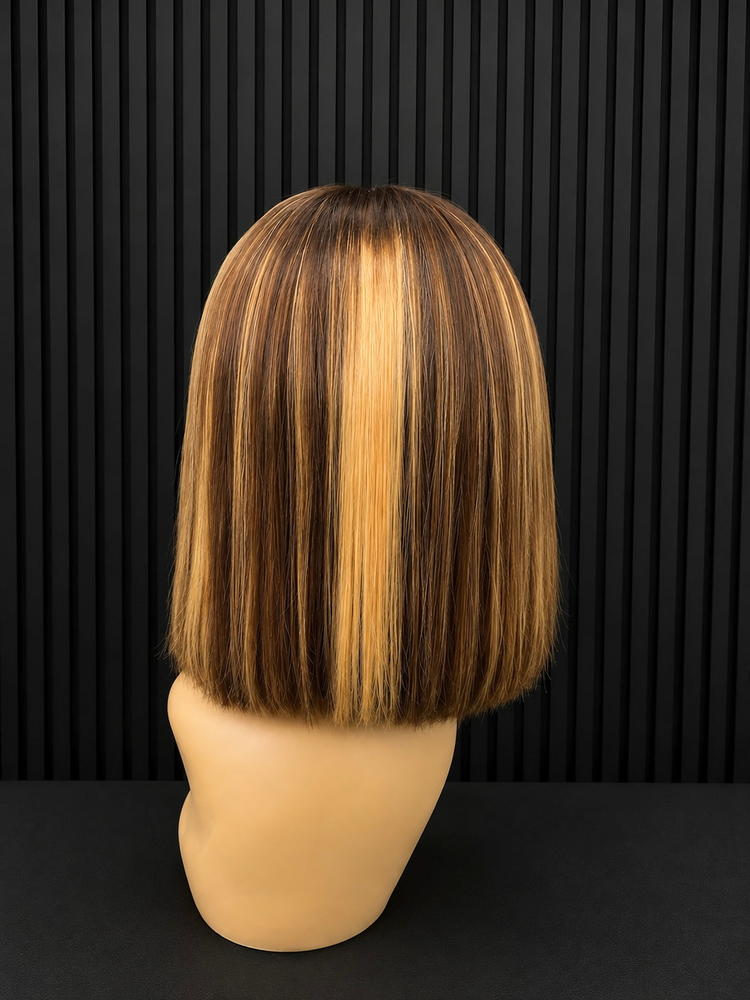 5x5 Raw Single Donor Mixed colour Peruca Bob 10"