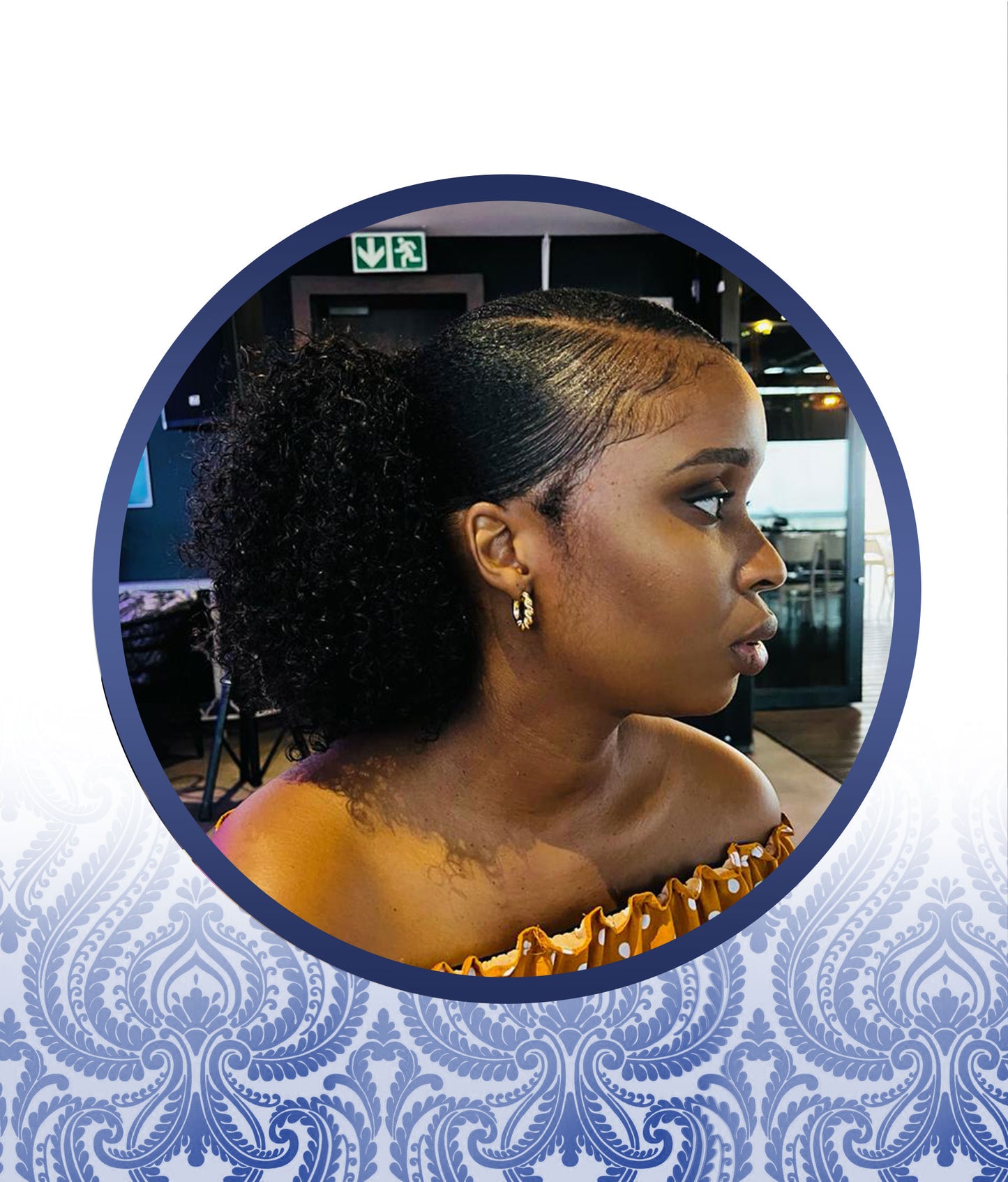 10" Curly k-inky Ponytail