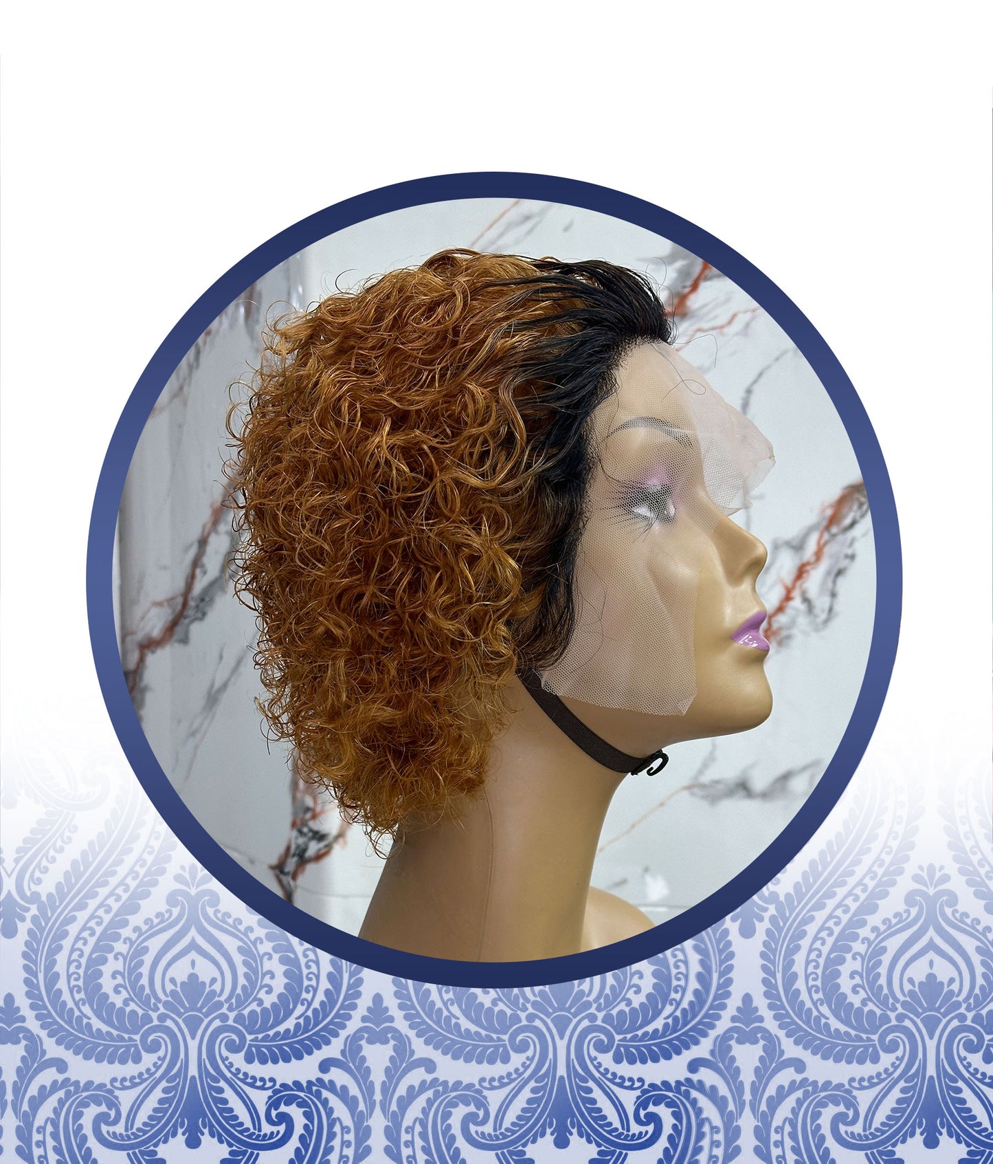 Colour 33 Glueless Pixie Cut Wig