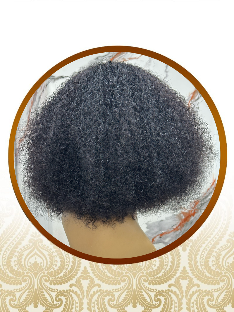 Full bouncing Double Drawn Malaysian Curl Fringe