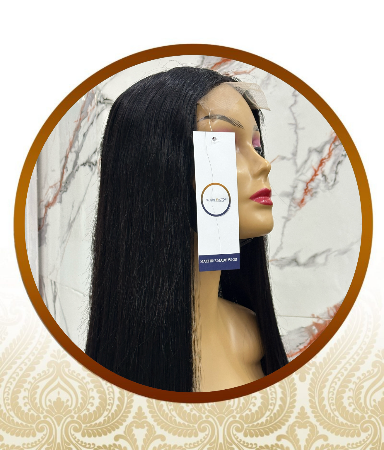 22" Raw Vietnamese Premium 5x5 Swiss Lace Glueless Unit