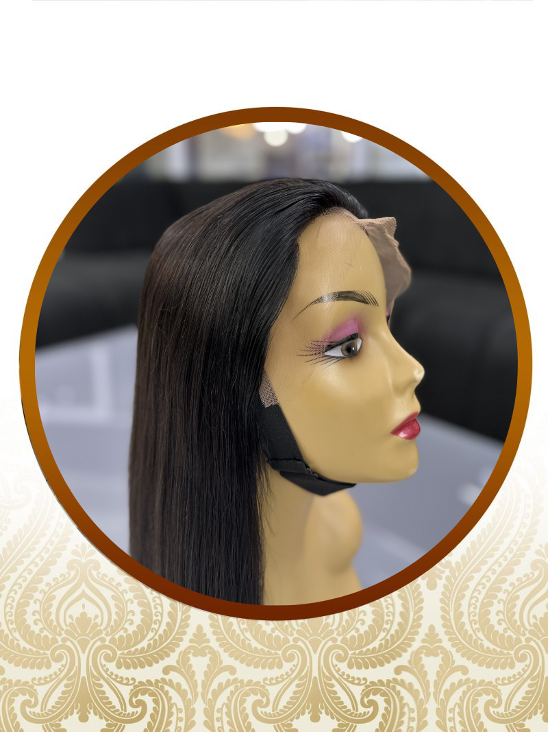 26" Exotic Straight Single-Drawn Full HD Lace Frontal Unit