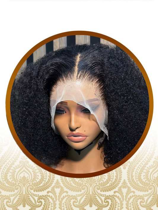 Double Drawn 13x4 Extra Full Luxury PERUCA Curl Unit