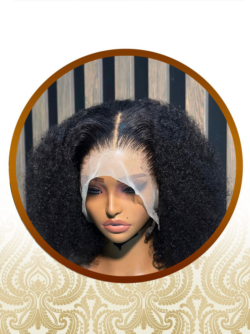 Double Drawn 13x4 Extra Full Luxury PERUCA Curl Unit
