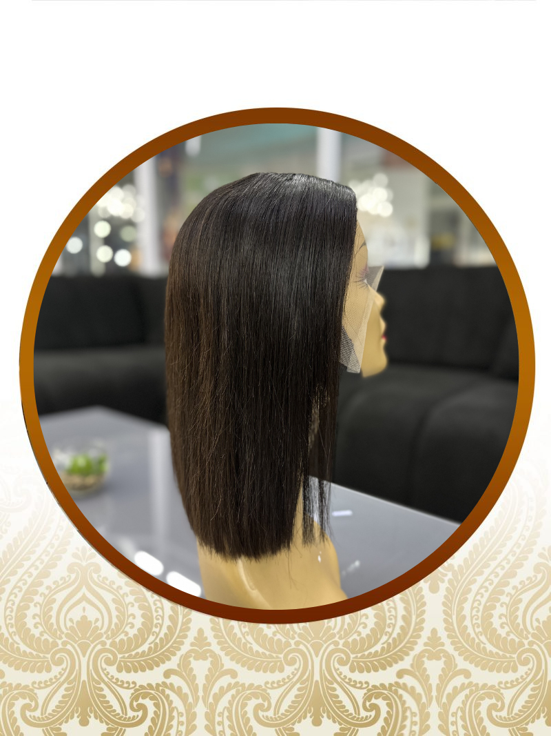 12" Exotic Straight Single-Drawn Full HD Lace Frontal Unit