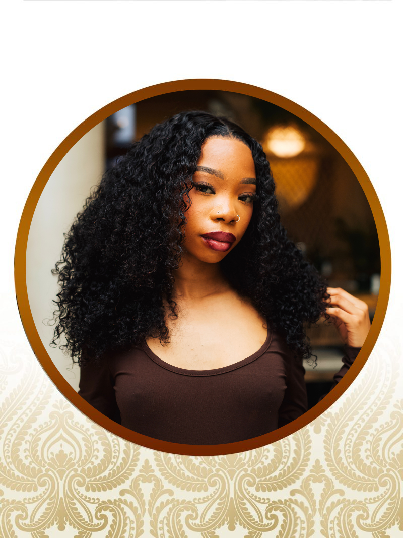 20" Exotic Double Drawn Lace Frontal Water Curls