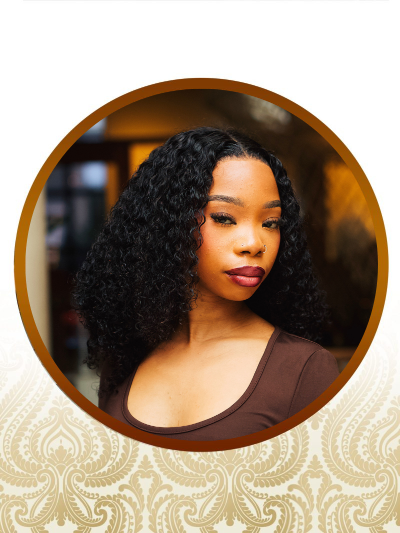 20" Exotic Double Drawn Lace Frontal Water Curls